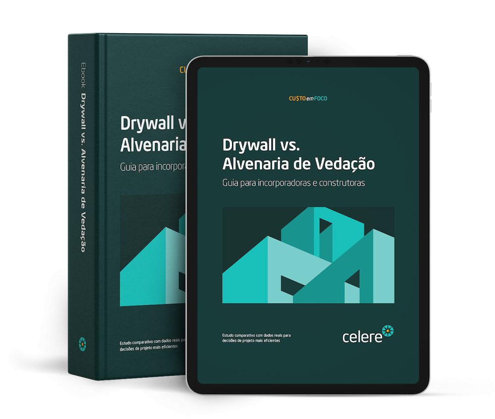 [Guia gratuito] Drywall vs alvenaria: estudo completo para incorporadoras e construtoras