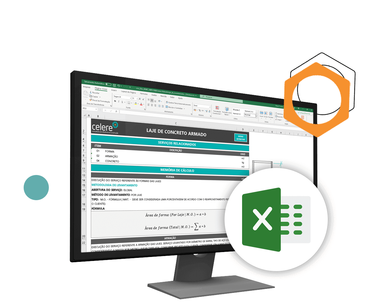Planilha de Levantamento Quantitativo