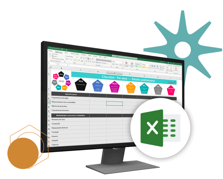 Planilha de Checklist Pré-Obra