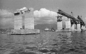 Desafios da construção da ponte Rio-Niterói