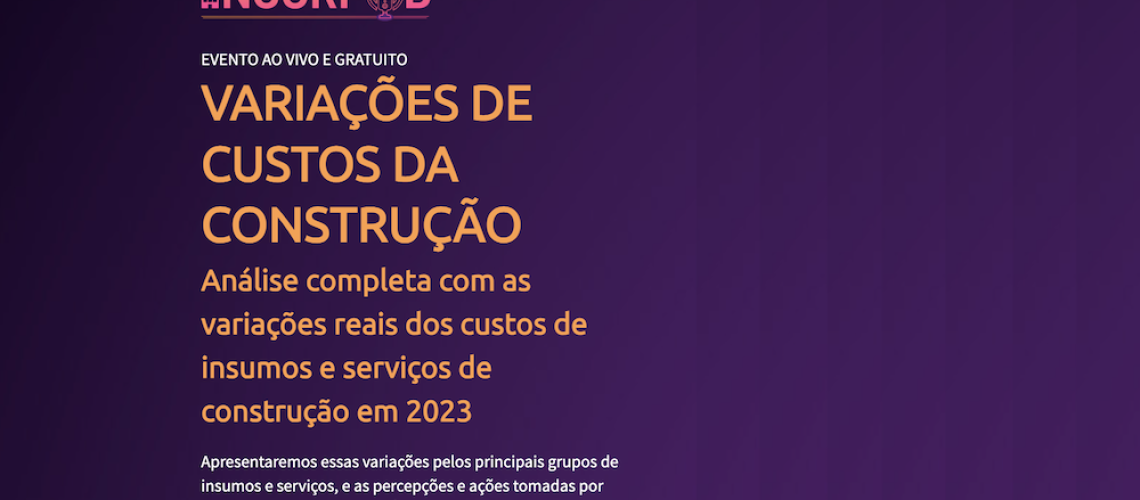 INCORPOD 3 debate variações de custos da construção